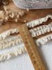 Beige Elastic Lace Band - Cotton Thread Decorative Doll Lace for DIY Clothing Accessories