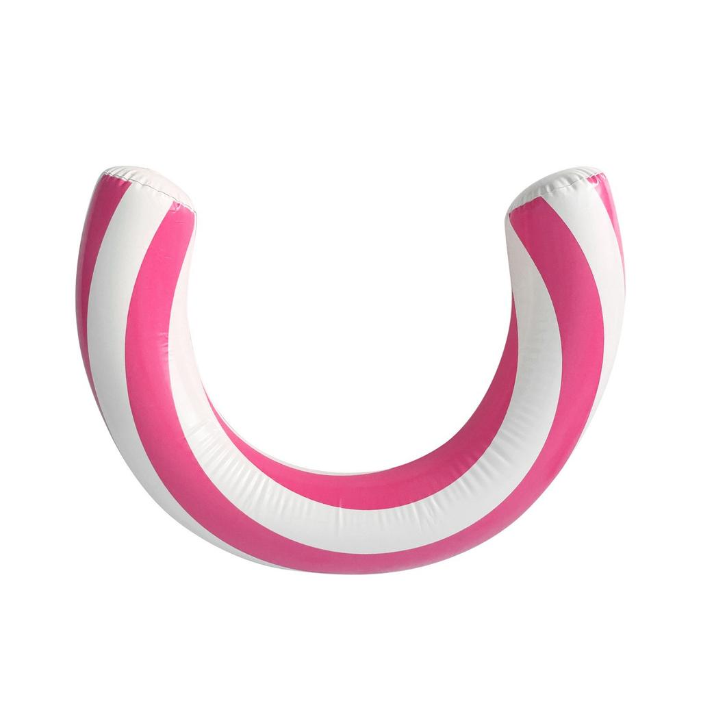 New Inflatable Circular Swimming Ring with Curved Pool Surface and High Buoyancy
