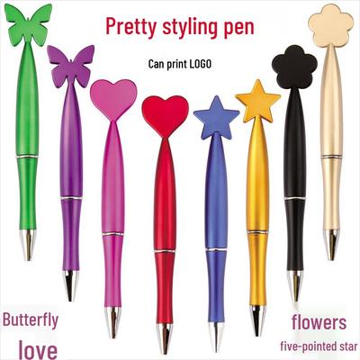 Creative Heart, Butterfly, Star, and Flower Pens – Perfect for Valentine's Day or Christmas Gifts