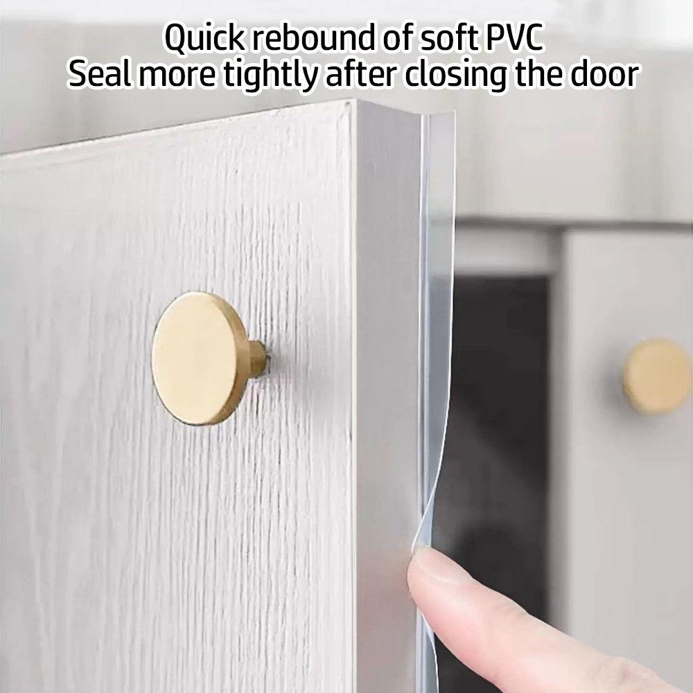 New Self-Adhesive Cabinet Door Dust Strips 2.8M TPE Dust-proof Strip Seal Strip Insect-proof