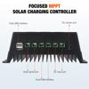 100A MPPT Solar Charging Controller LCD Display Auto Solar Charge Solar Panel Regulator 12V 24V 36V 48V Adaptive MPPT Controller