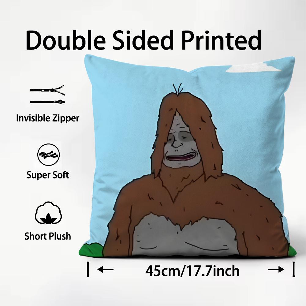 Quirky The Big Lez Show Cushion Cover Pattern Printed Pillowcase for Living Room Sofa Cushion Cover & Bedroom Decor