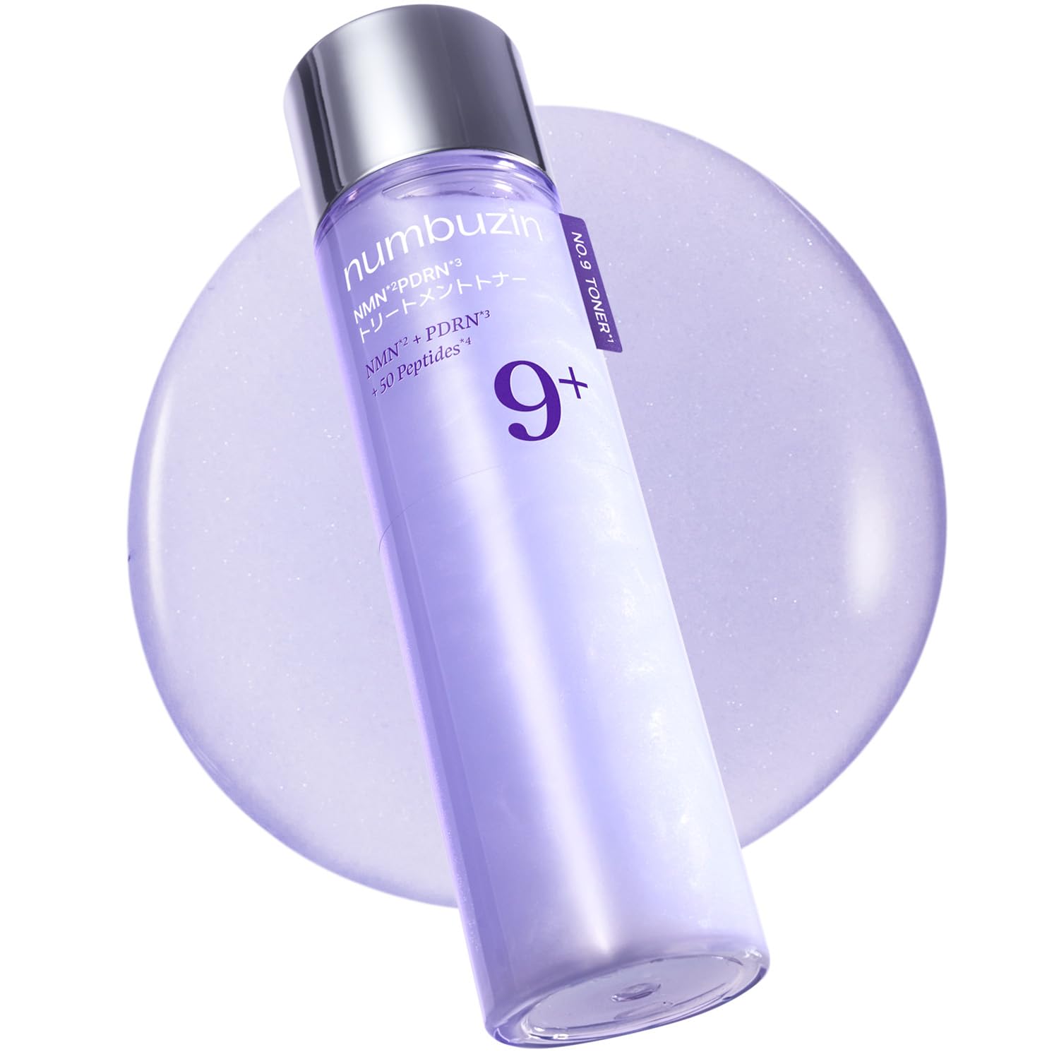 

Numbuzin 9 NMN PDRN Лечебный тонер 150мл Керамиды Уход за эластичностью Сияние Липосомные капсулы Поры Корейский уход за кожей Увлажняющий №