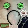 Headdress Halloween Headband Halloween Decoration Luminous Hair Bands Creative Bat Hair Hoop  Party