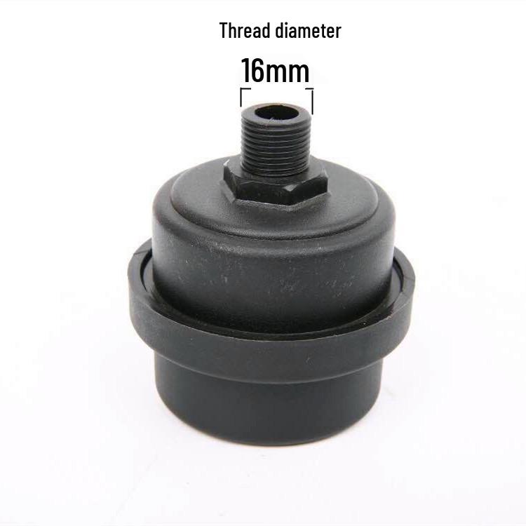 Silenciador de Compressor de Ar de 1/2 Polegada com Filtro Silenciador de 1/4 de Polegada