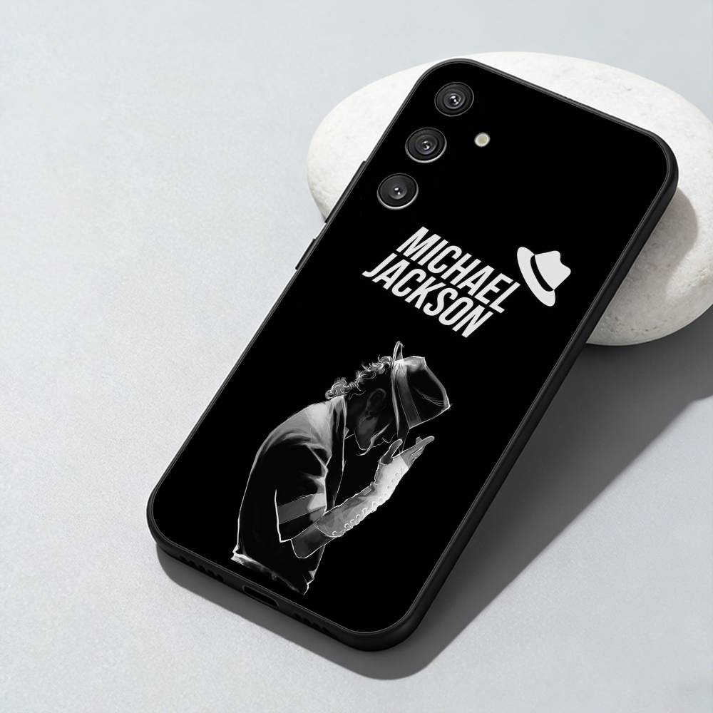 M-Michael J-Jackson Phone Case For Samsung Galaxy A73,A72,A71,A70,A52,A51 Others Soft Black Cover