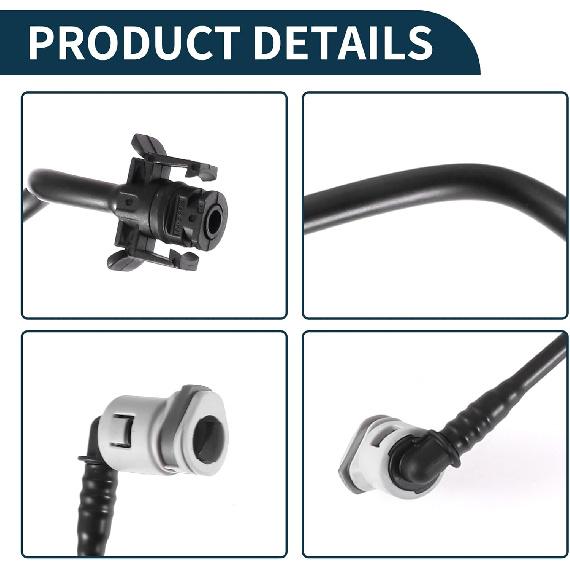 Tubo del radiatore per Volvo XC60 2010-2014 Plastica 1 Pezzo Tubo del liquido di raffreddamento