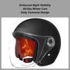 Motorcycle Helmet Bicycle Helmets for Men Women Adult Motorbike Scooter Helmet Riding Safety Hat Helmets Accessories
