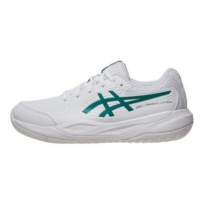 Gel Resolution X GS White Putch Green Kids Sneakers 1044A081-101