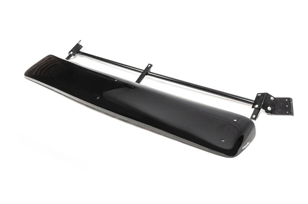 Visier an der Windschutzscheibe (schwarz glänzend, 5mm) für Fiat Doblo I 2001-2005