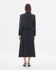 Lebeun Unique Pleated Skirt Navy