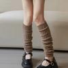 Autumn/Winter Leg Warmers Thigh High Socks Over Knee Footless Socks Knitted Long Boot Cuffs Topper Socks For Women