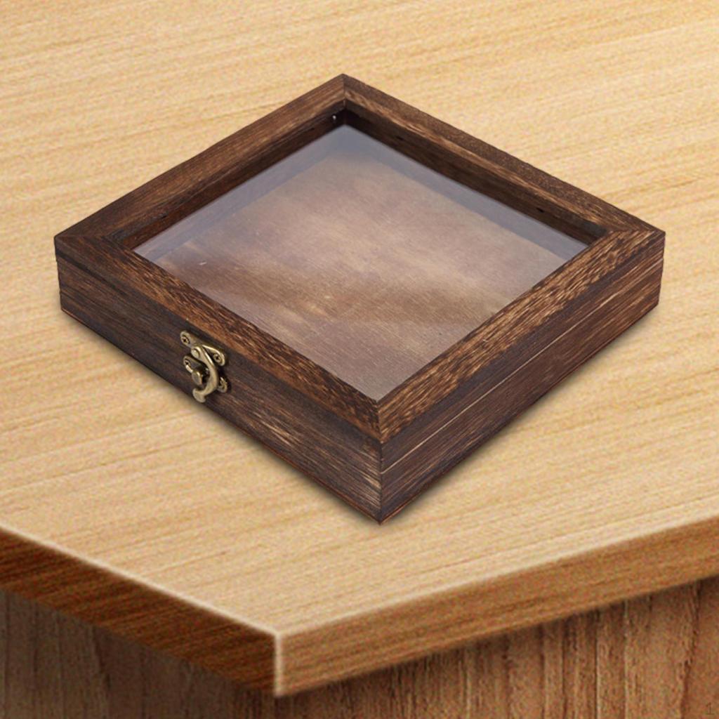 Jewelry Storage Box with Transparent Lid for Small Items Collection