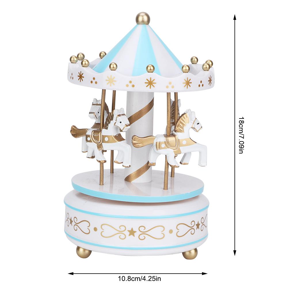 MerryGoRound Music Box Carousel Gift Christmas Wedding Birthday Gift Decor