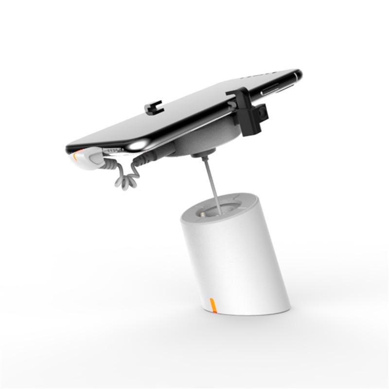 Mobile Phone Security Display Stand Smart Phone Anti Theft Holder Cellphone Burglar Alarm With Charging for Phone Retail Store Andriod cable without clamp