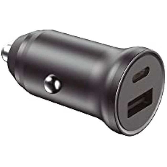 Chargeur de voiture - CONTACT - Modèle Contact - 20 W - Power Delivery - Quick Charge 3.0