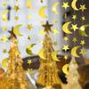 Gold Star & Moon Party Decorations - Hanging Backdrop for Weddings