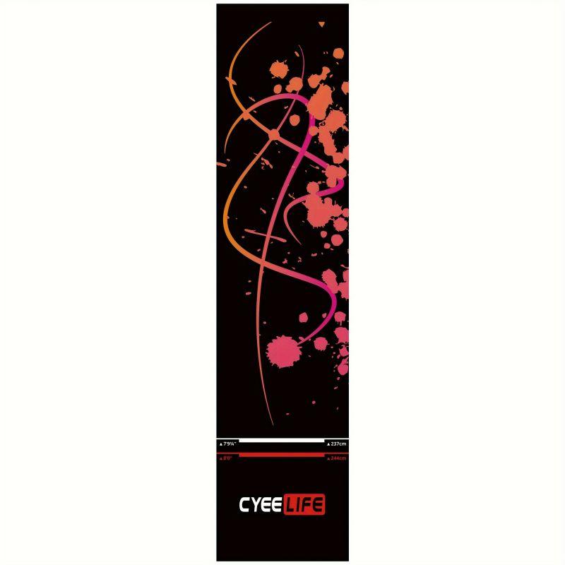 Colorful Graffiti Style Darts Mat Anti-slip Durable Washable Floor Mat Game Room Carpet Home Decoration