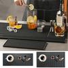 Rubber Bar Mat Anti-slip PVC Cafe Bar Mats Home Cup Mat Waterproof Heat Resistant Durable Kitchen Drain Mat Dish Drying Mats 5