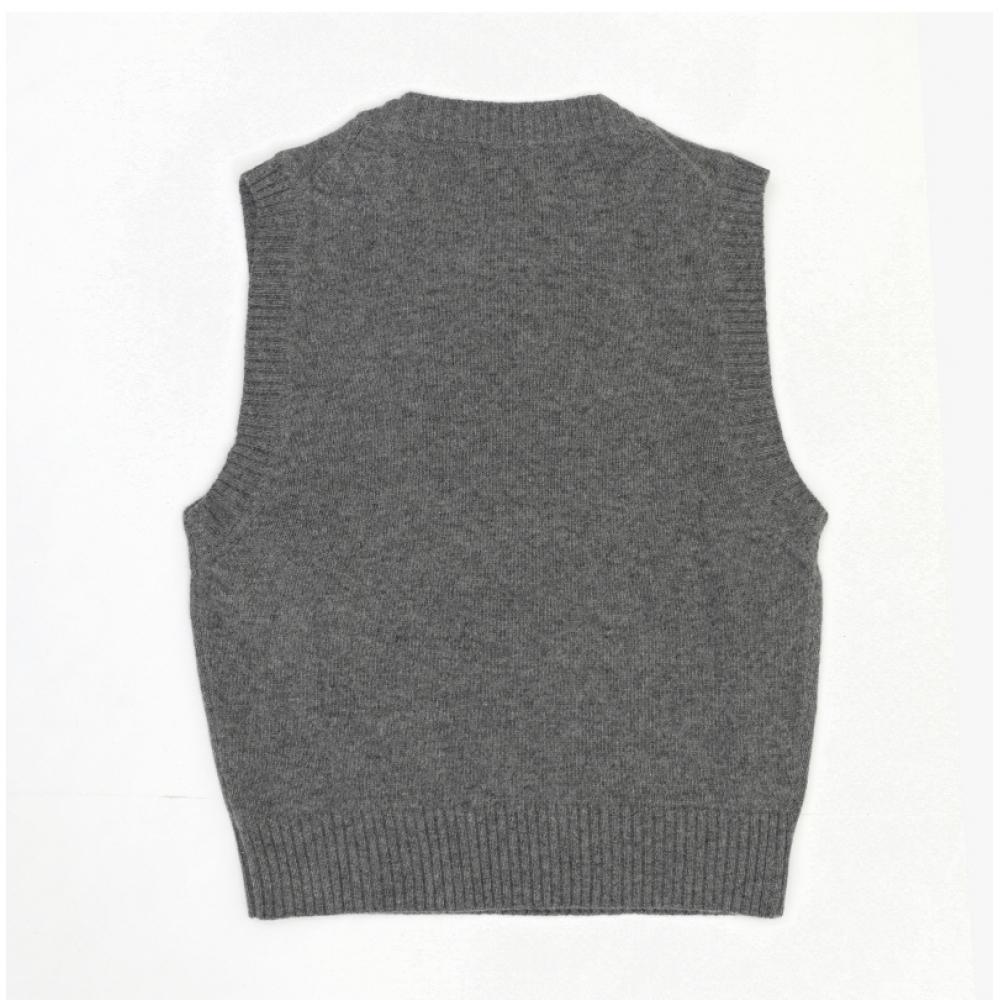 Ganni K2308 523 Graphic Logo Wool VeSt Women S Knit