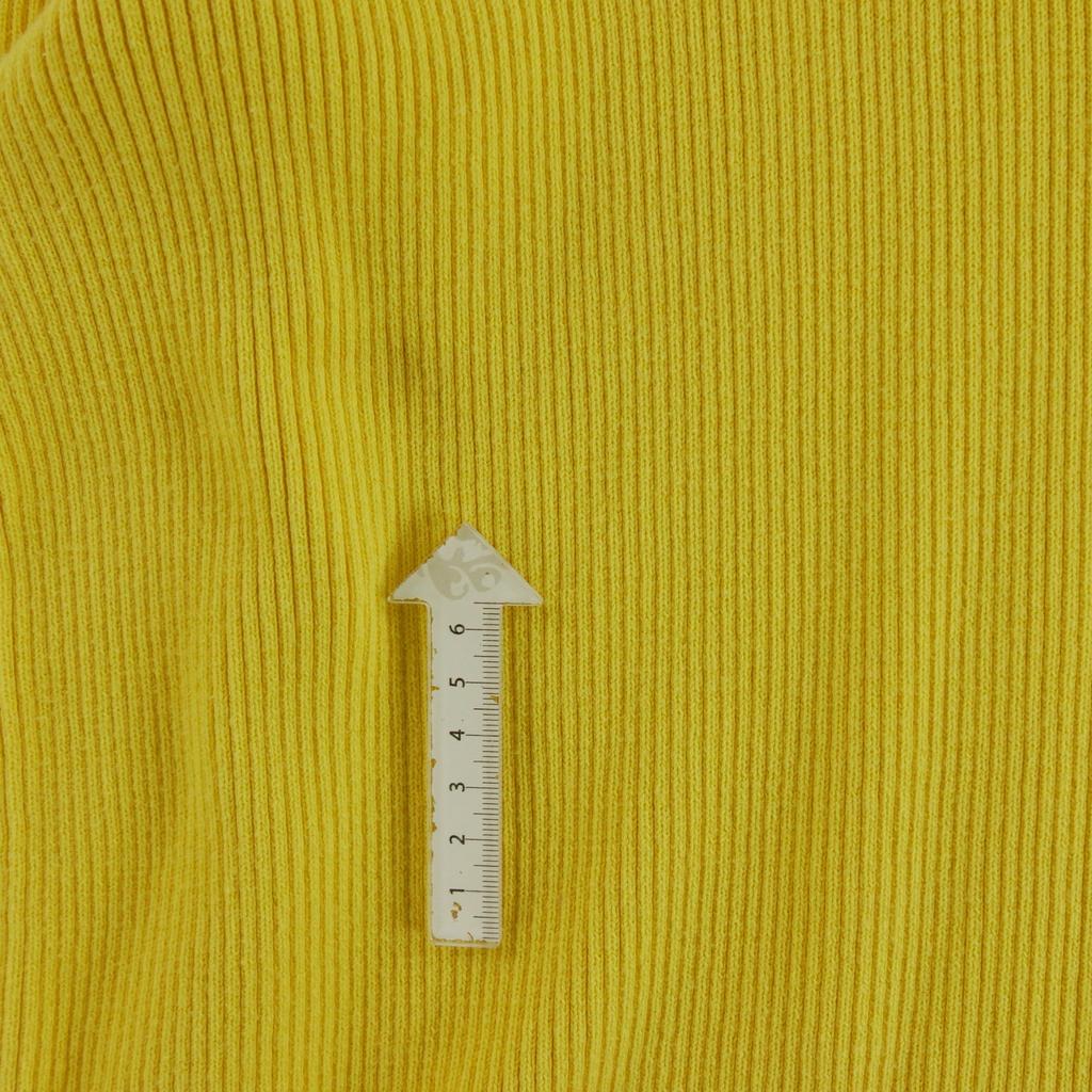 Seconde vie - Pull Femme  col roulé Jaune - Bon état