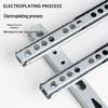 17mm Narrow Two-Way Steel Ball Bearing Drawer Slides