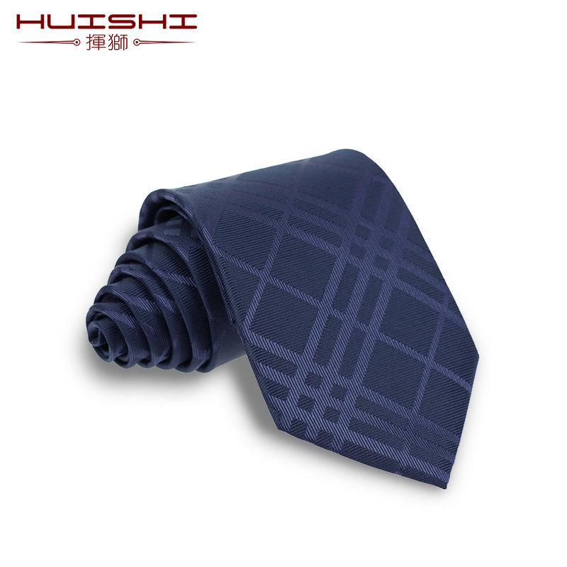 Men's Premium 7.5cm Plaid Polyester Tie for Business, Casual, Wedding, or Best Man Suit.