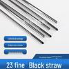 Individually Wrapped Transparent Sharp Tip Boba Straws - Pack of 1