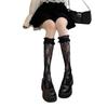 Women's Lolita Lace Mid-Length Breathable Socks for Spring & Summer