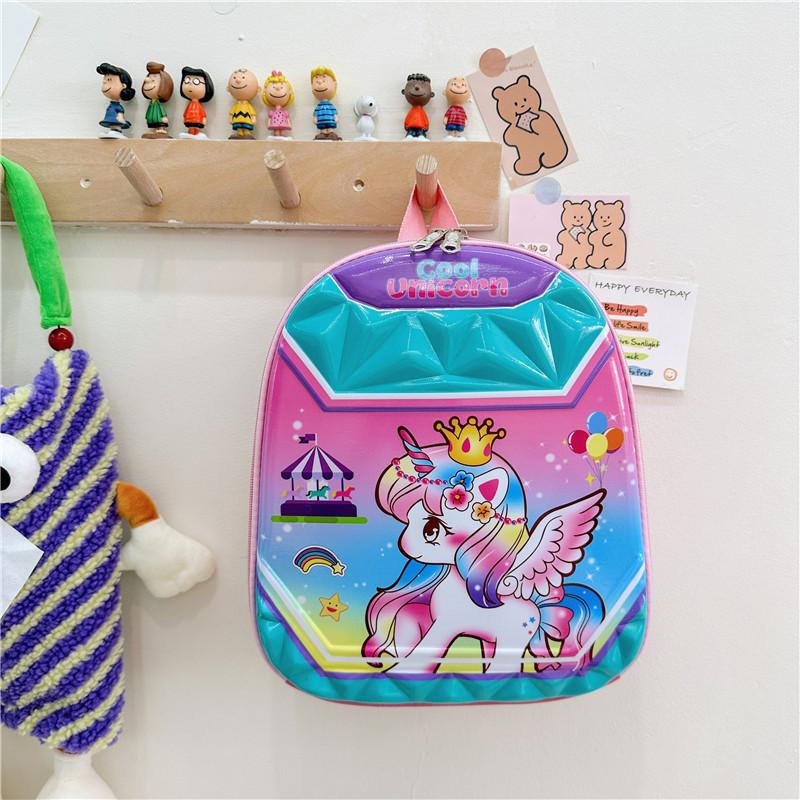 Adorable Cartoon Kids Backpack For Toddlers 1-4 Years Old With Cute Hard Shell Design