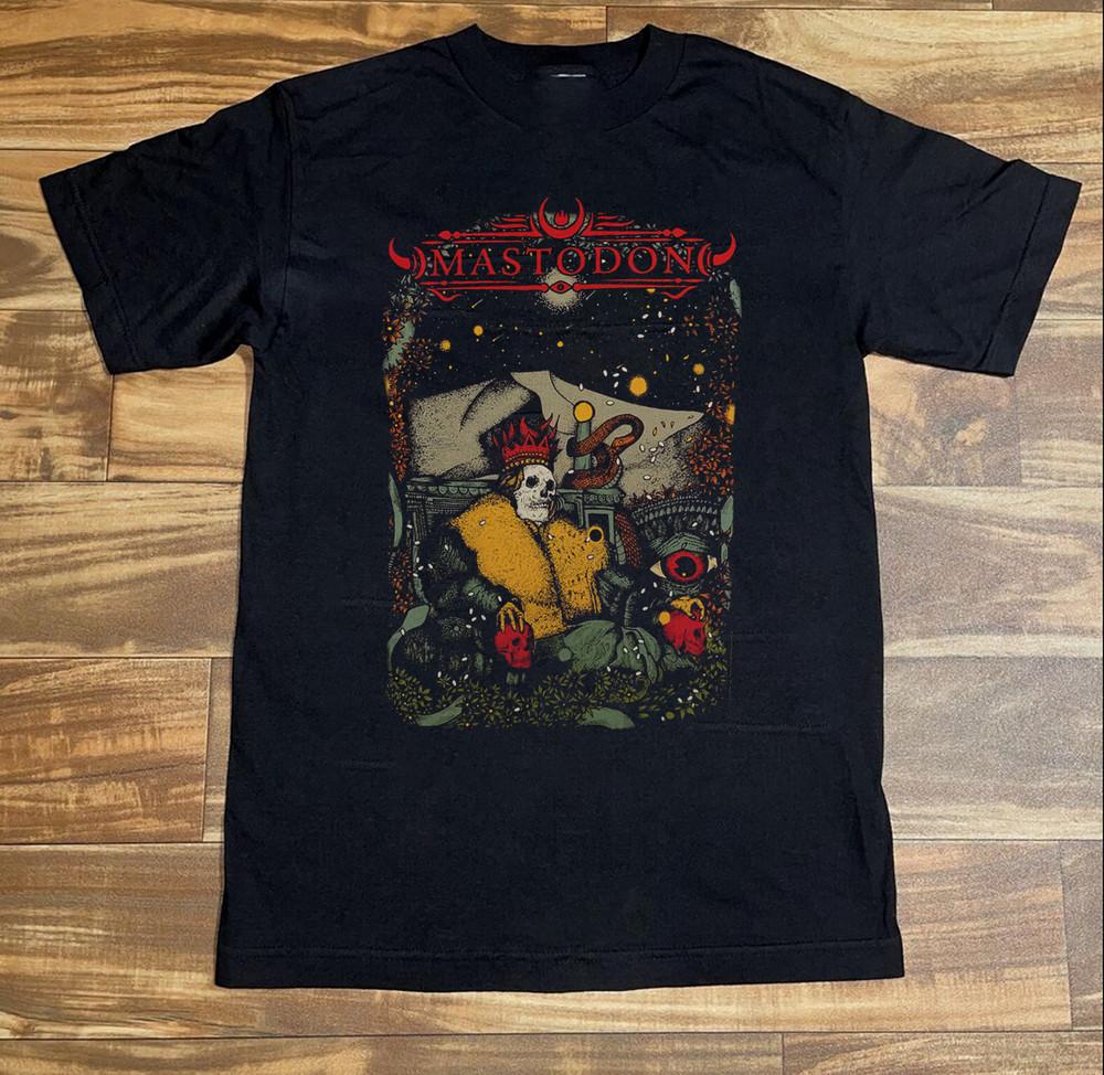 Mastodon Seated Sovereign Band Tee Unisex TShirt Full Size S to 5XL MI143 Unisex T-Shirt L