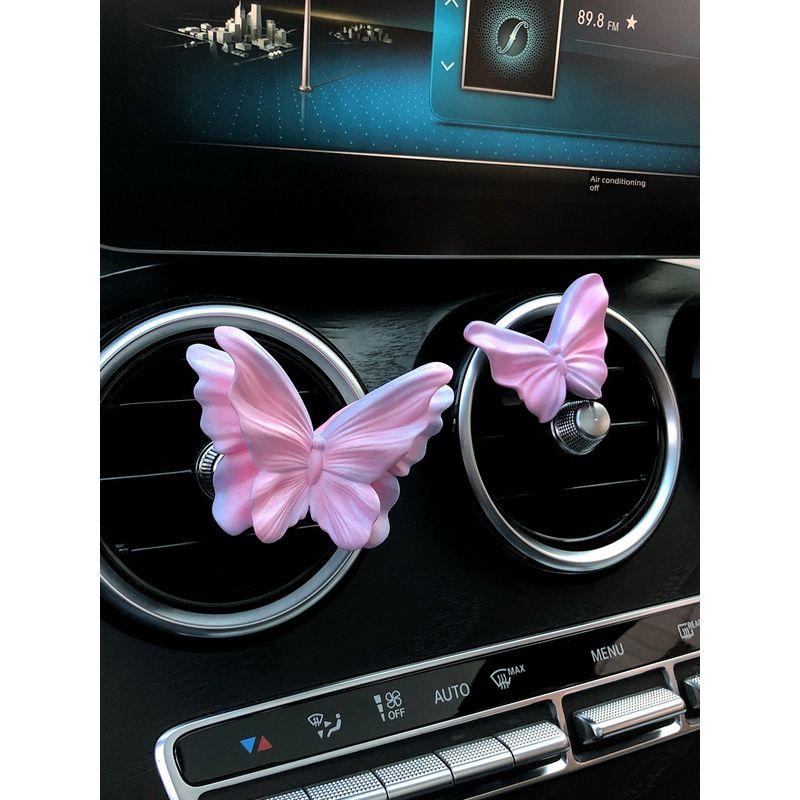 Bring In Wealth and Treasure Butterfly Decoration Female Driver Decoration Car Aromatherapy