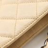 CHANEL Grand shopping tote Tote Bag A50995 GST Matelasse Chain Tote beige Caviar skin Women Used