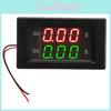 Voltmeter Ammeter Digital Dc Yb4835va 600v 100a Decimal Point Automatic Shift Dual Display Current