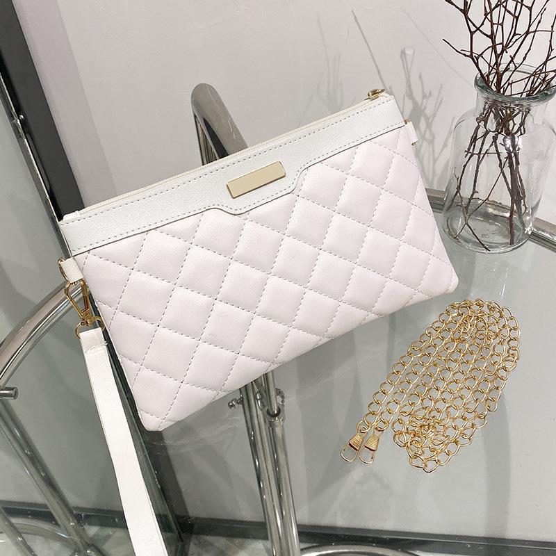 Ladies clutch bag ladies bag women rhombus embroidered messenger bag