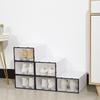 Transparent Plastic Shoe Storage Box With Lid Large Size PP Material Dustproof Organizer Sneakers Basketball Shoes