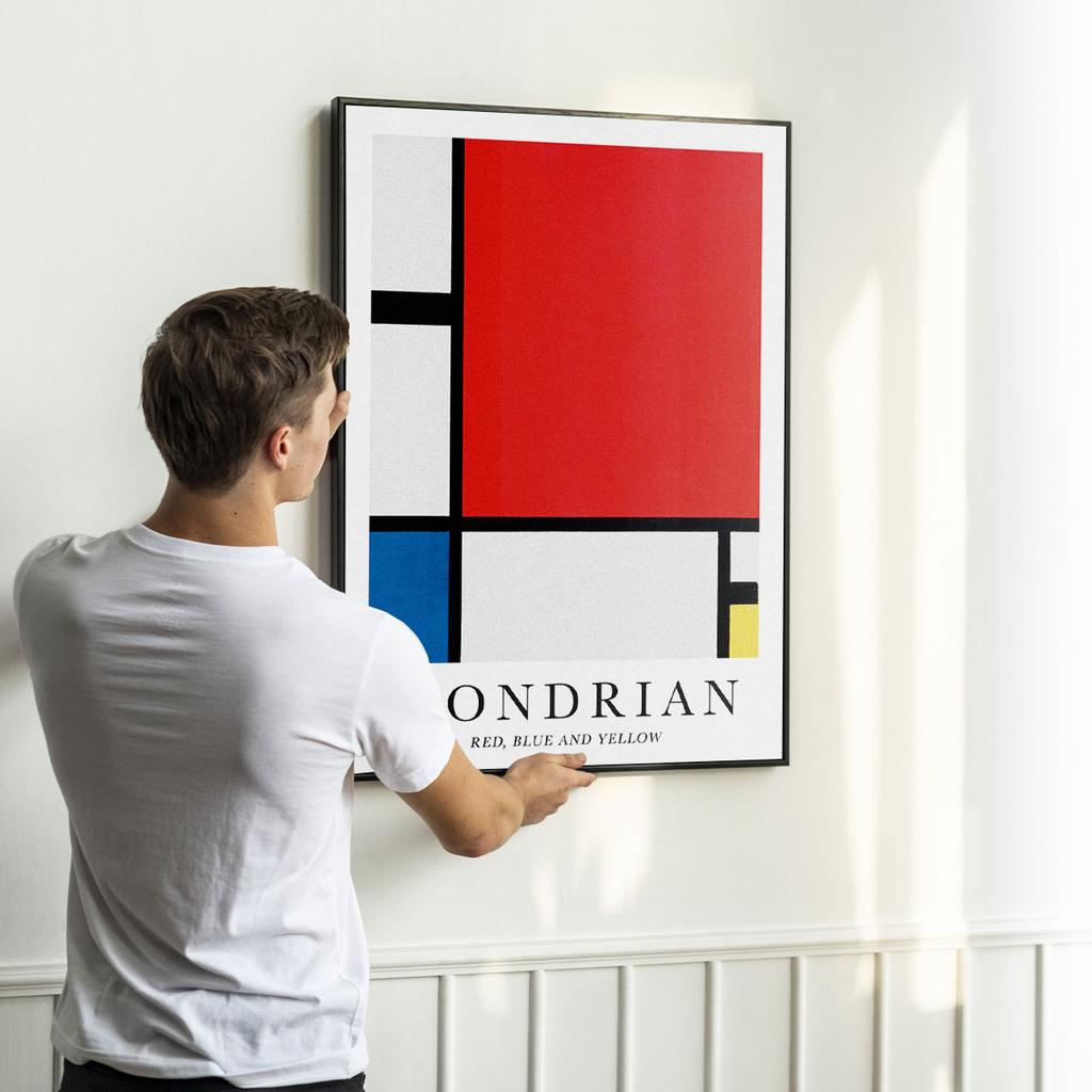 Poster Mondrian Paintings Reproductions