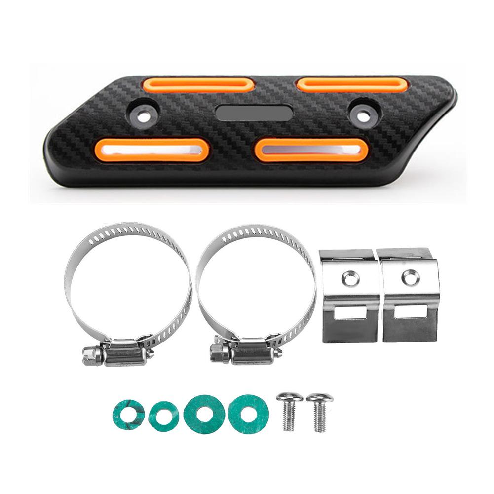 Motorcycle Exhaust Heat Insulation Protector Retrofit CRF Motorbike Universal Anti scalding Guard