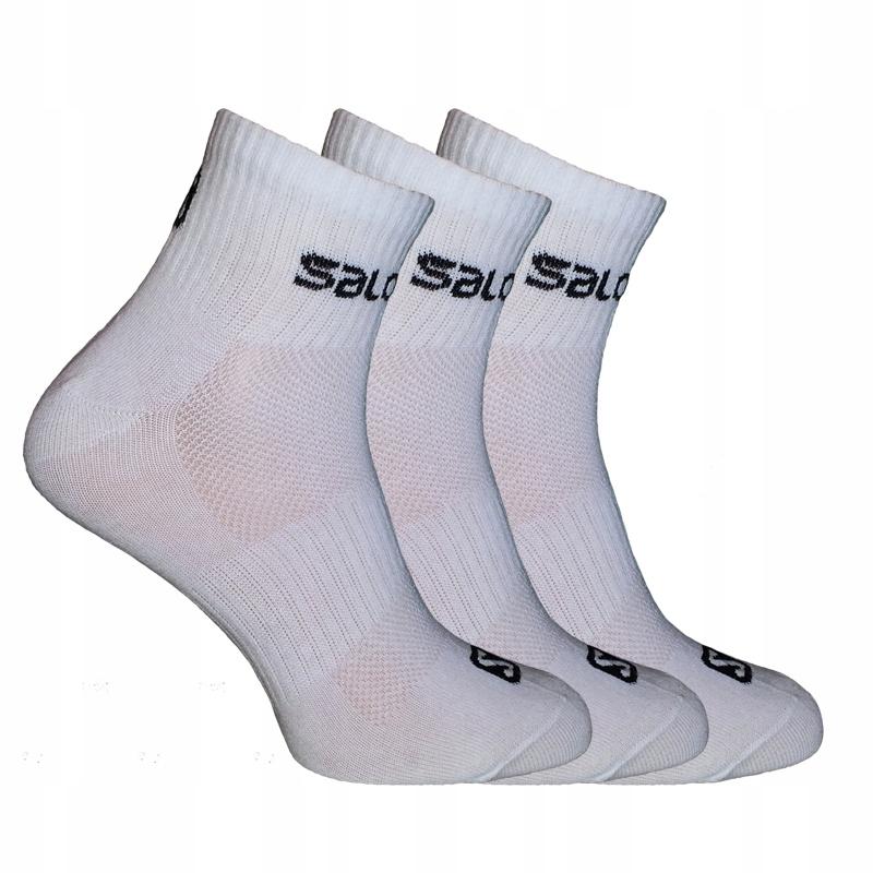 Y4591 SALOMON SOCKS Quarter Active Wear socks 3 pack 3 pairs 36-38