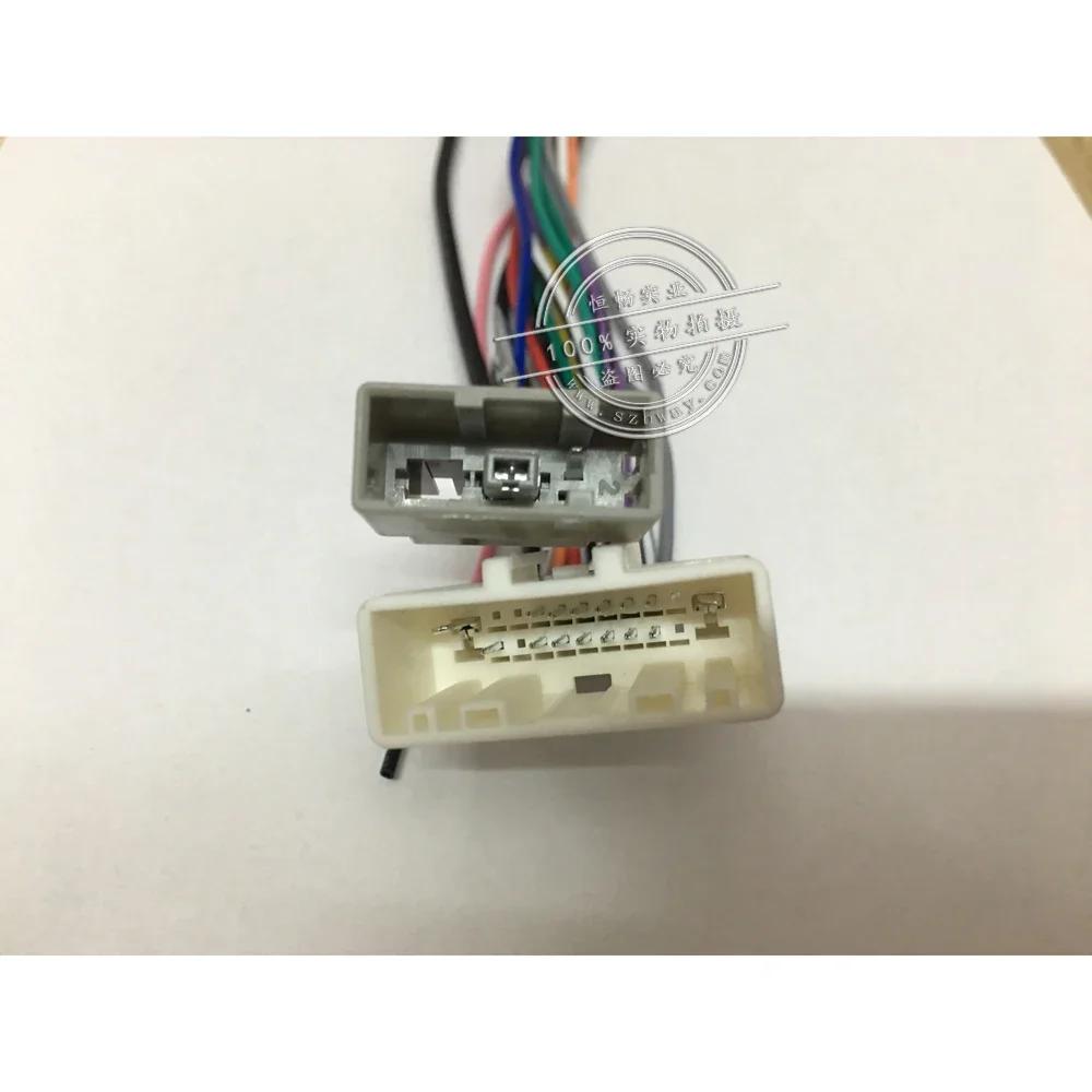 

Car Stereo Female ISO Radio Plug Power Adapter Wiring Harness Special For Nissan Tiida ISO harness power cable