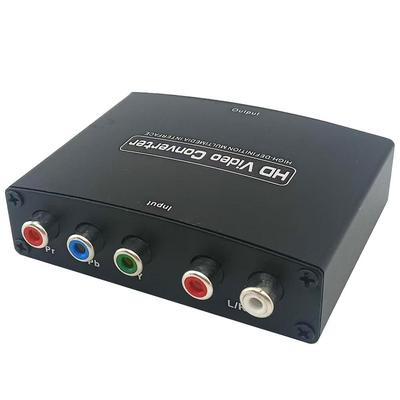 Bileşen - HDMI Dönüştürücü RGB Video Stereo Ses Adaptörü HD 1080P DC 5V Güç