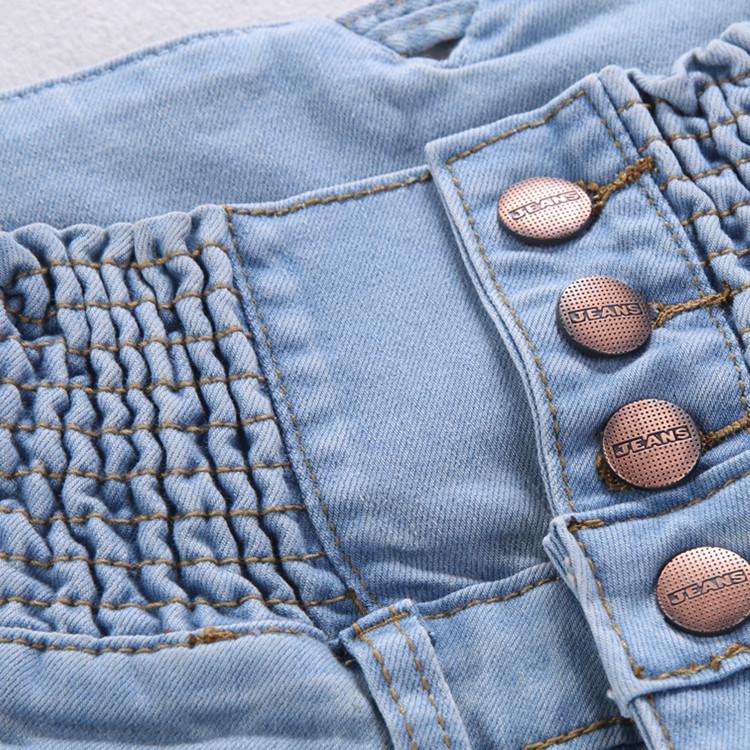 Women's High-Waist Elastic Skinny Jeans - Spring/Autumn/Winter Plus Size Slim Fit