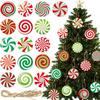 16 Pcs /set Colorful Xmas Tree Candy Pendant Hanging Christmas Party Decor  Home