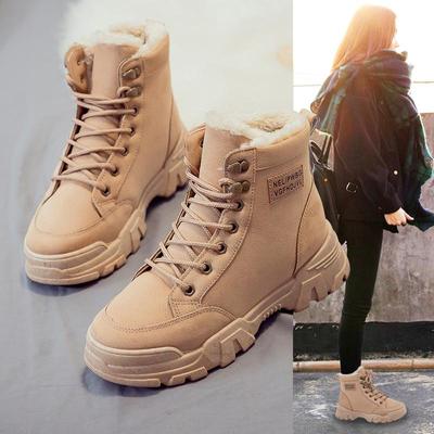 Winter New Snow Boots Women's Short Boots Warm Cotton Shoes Boots Women Plus Velvet Shoes Women's Shoes Women Boots2025