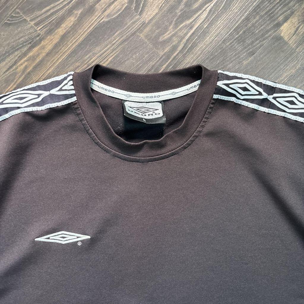 [USED] 7SM1UMBRO00's Game Shirt, Black, Used, Sports T-Shirt