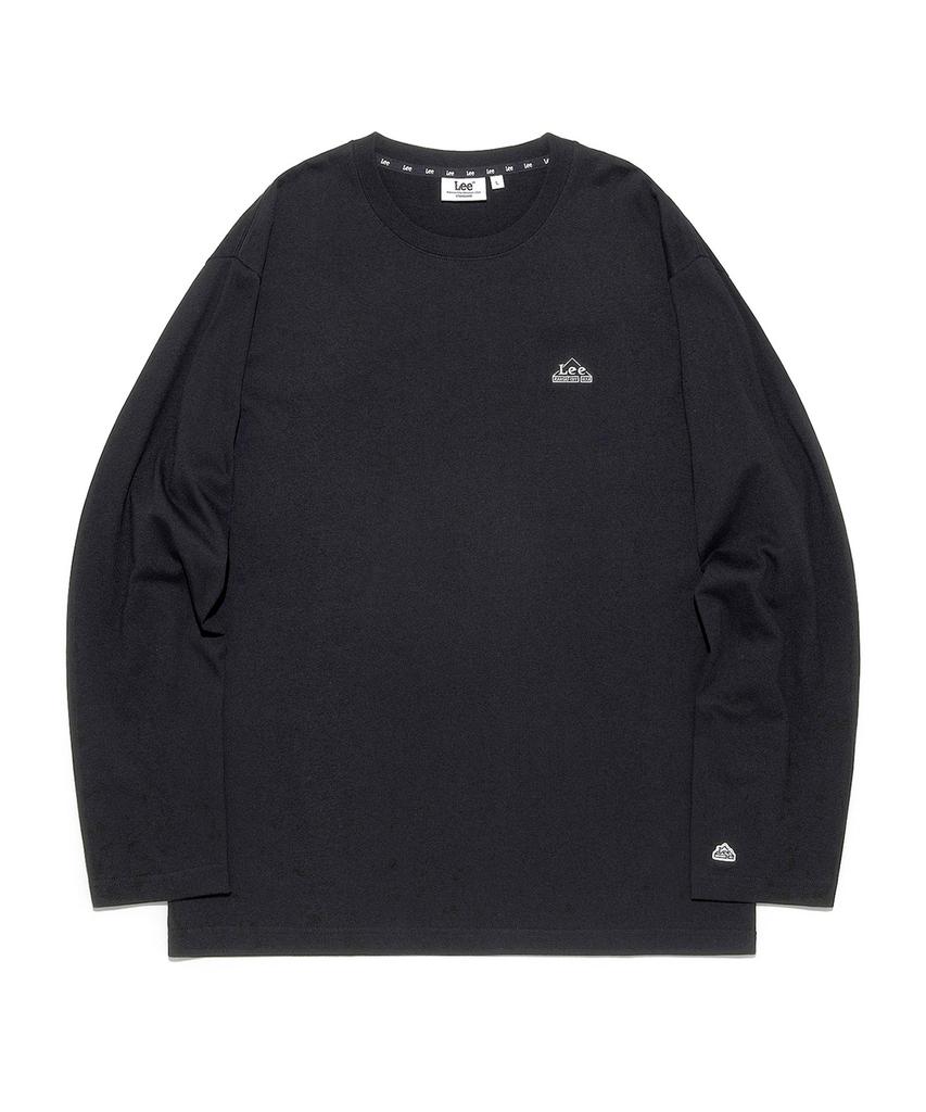 LEE Basic Long Sleeve T-Shirt Black