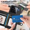 For Xiaomi 15 Case RFID Blocking Card Holder Kickstand TPU + PU Leather Phone Back Cover
