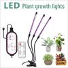 Foreign Trade USB LED Grow Light with Clip and Timer Remote - Full Spectrum Adjustable Plant Lamp