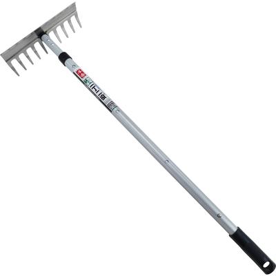 Senkichi Telescopic Stainless Steel Rake, 1,300mm (Minimum 800mm)