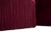 Pouf Aufbewahrung Linien Neues Paar Bordeaux Cm Ø 71X41-55X33